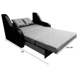 Диван Барон Grey аккордеон