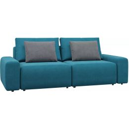 Диван модульный Гунер-3 Plush Blueит нераскладной