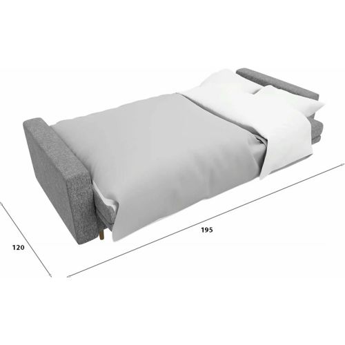 Диван прямой Белфаст Grey