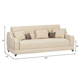Диван прямой Шеффилд Beige