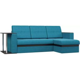 Диван угловой Атланта Blue со столиком