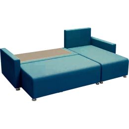 Диван угловой Каир Сountry Blue с подлокотниками