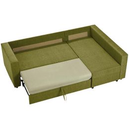 Диван угловой Милбург (Мансберг) Сountry Green