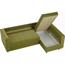 Диван угловой Милбург (Мансберг) Сountry Green