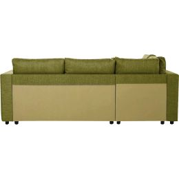 Диван угловой Милбург (Мансберг) Сountry Green