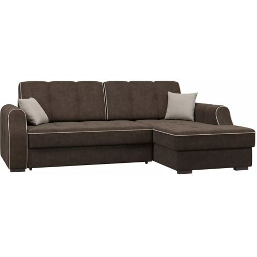 Диван угловой Оскар Plush Brown 2