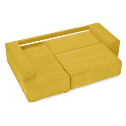 Диван угловой Питсбург Plush Yellow