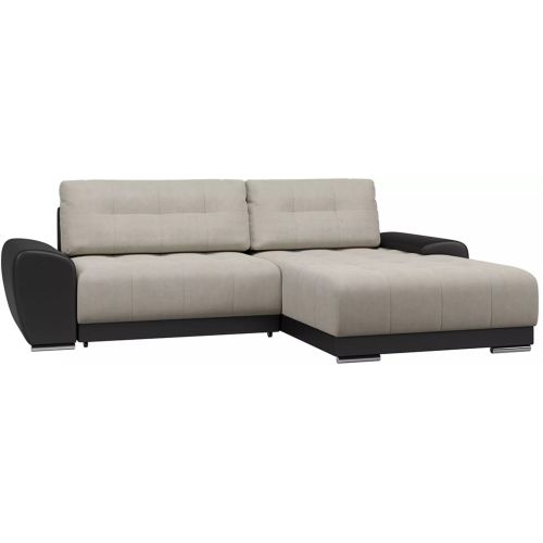 Диван угловой Пуэрто Plush Beige Black