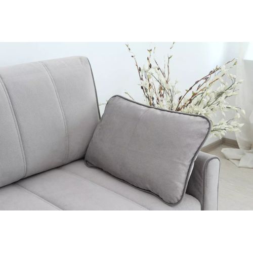 Диван угловой Риммини Plush Grey