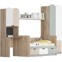 Детская комната Маша и Медведь Magic grey