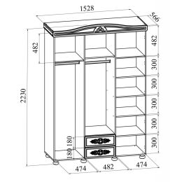 Прихожая Ассоль плюс 3