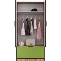 Шкаф распашной Лофт Простоквашино велосипед