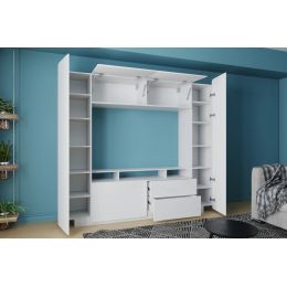 Стенка Купертино Денди (Квадрат Нео) 7 Глянцевый МДФ