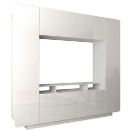 Стенка Купертино Денди (Квадрат Нео) 7 Глянцевый МДФ