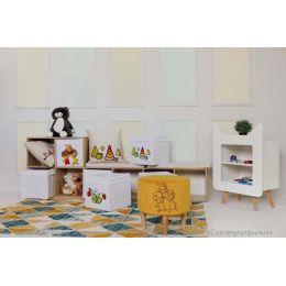 Шкаф распашной Юниор Оранжевая Корова кошка