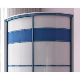 Шкаф-купе радиусный Бертри 2