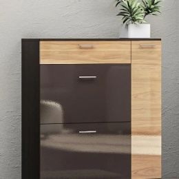 Прихожая Надежда Люкс глянцевый МДФ