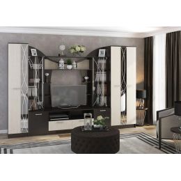 Стенка Центральная секция Ольбия венге/белфорд