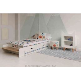 Шкаф-купе с ящиками Маша и Медведь Folk