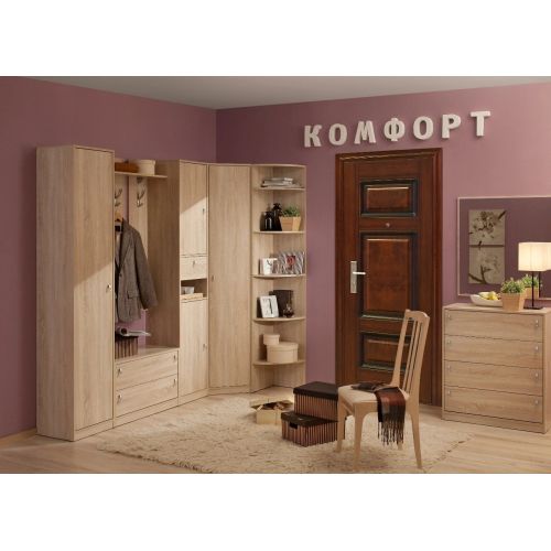 Прихожая Комфорт (Сонома) Комплект 2