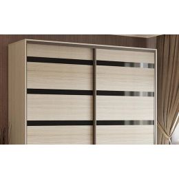 Шкаф-купе Лотос-1 Ясень шимо светлый