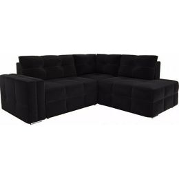 Диван модульный угловой Леос Plush Black