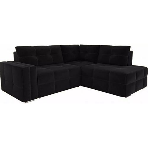 Диван модульный угловой Леос Plush Black