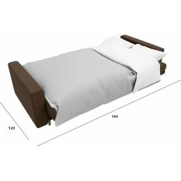 Диван прямой Белфаст Brown