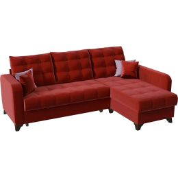 Диван угловой Беллано (Белла) Red
