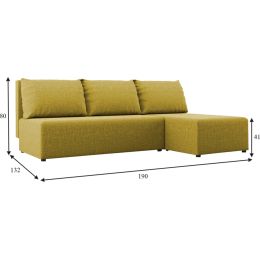 Диван угловой Каир Сountry Еллоу