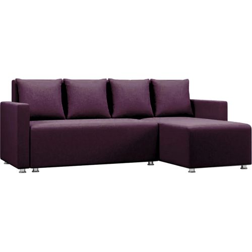 Диван угловой Каир Сountry Violet с подлокотниками