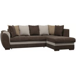 Диван угловой Стефани Комбо Brown