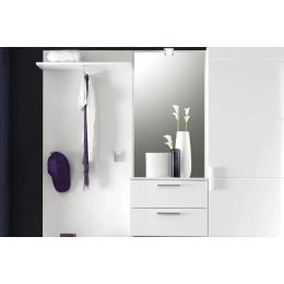 Прихожая Карина глянцевая Белая Роза 4