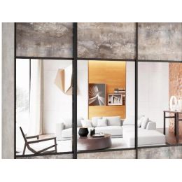 Шкаф-купе 3-х дверный Айсберг Лофт 240 с зеркалом