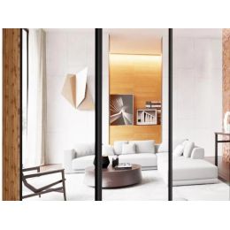 Шкаф-купе 3-х дверный Айсберг Лофт 200 с зеркалом