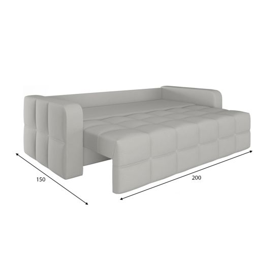 Диван Денди (Клэр) Plush Light Grey