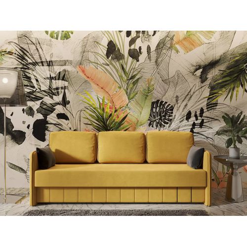 Диван Некст (Слим) Plush Yellow