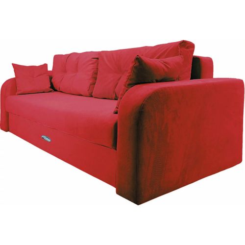 Диван прямой Дублин Люкс Red