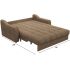 Диван прямой Флэтфорд Brown