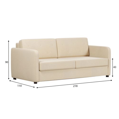 Диван прямой Харлем Beige