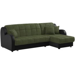 Диван угловой Барон Plush Green