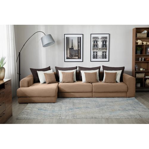 Диван угловой Мэдисон Люкс Plush Beige Макси