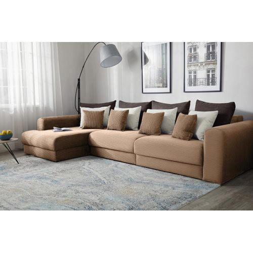 Диван угловой Мэдисон Люкс Plush Beige Макси