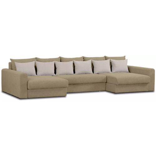 Диван угловой Модена-7 Plush Beige