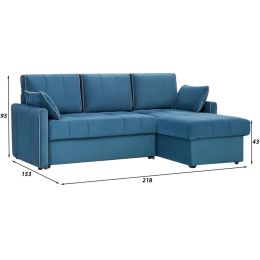 Диван угловой Риммини Ocean