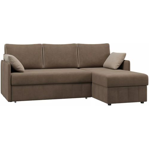 Диван угловой Слим Plush Brown