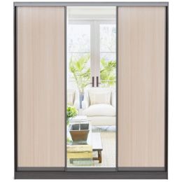 Шкаф-купе Корсика 210 трехдверный с зеркалом 2