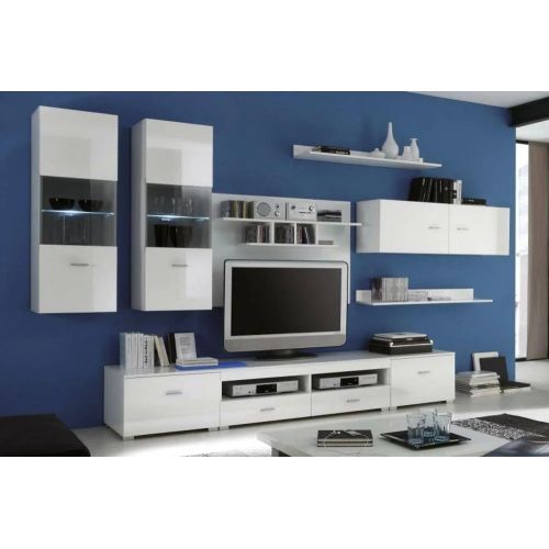 Стенка Сорренто 6 глянцевый мдф