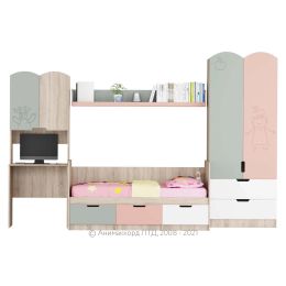 Детская комната Маша и Медведь Magic pink