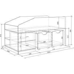Детская комната Легенда 8